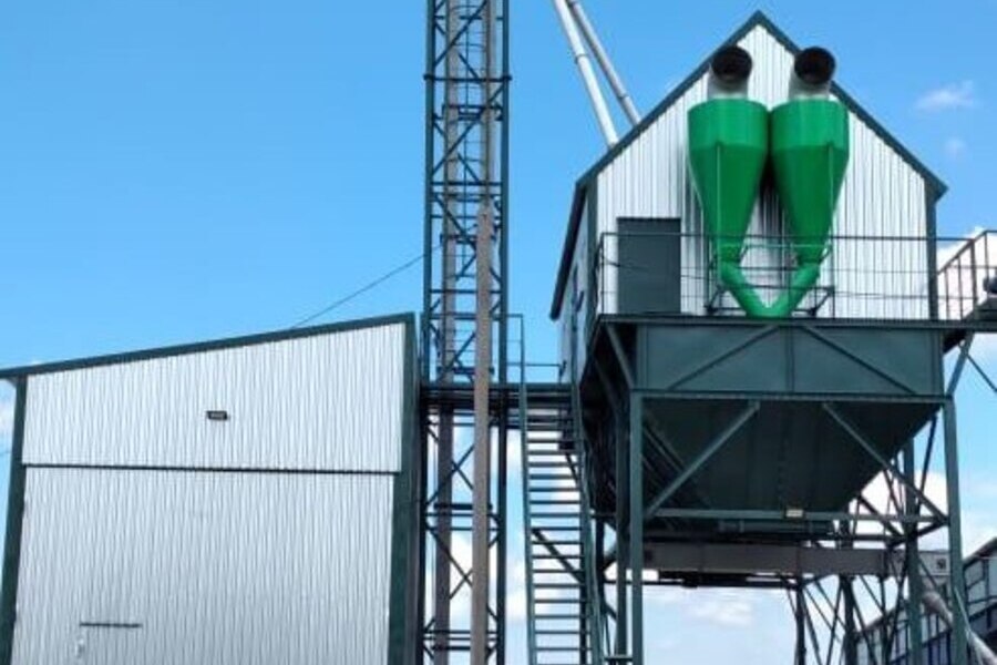 Строительство зерно очистительного комплекса ЗАВ-80 с зерносушилкой конвейерного типа производительностью 30 тн/час